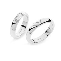Anillo Comete Mujer Fedeli in Plata Zircone ANG110M18M